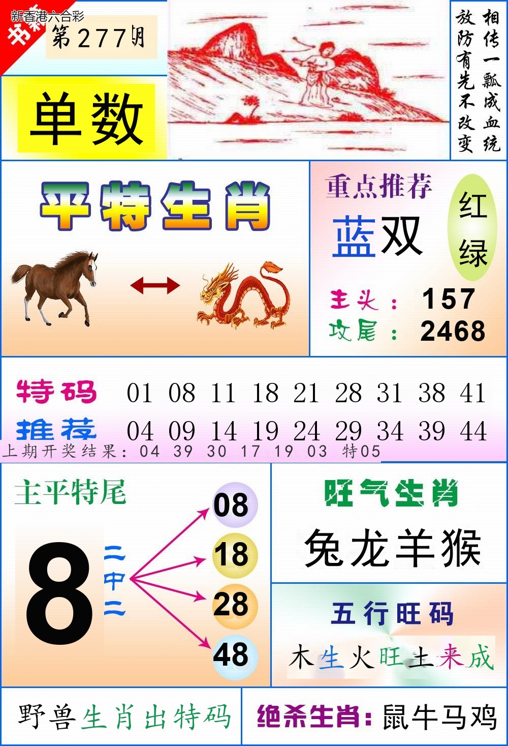 第2026277期精选图库 1127